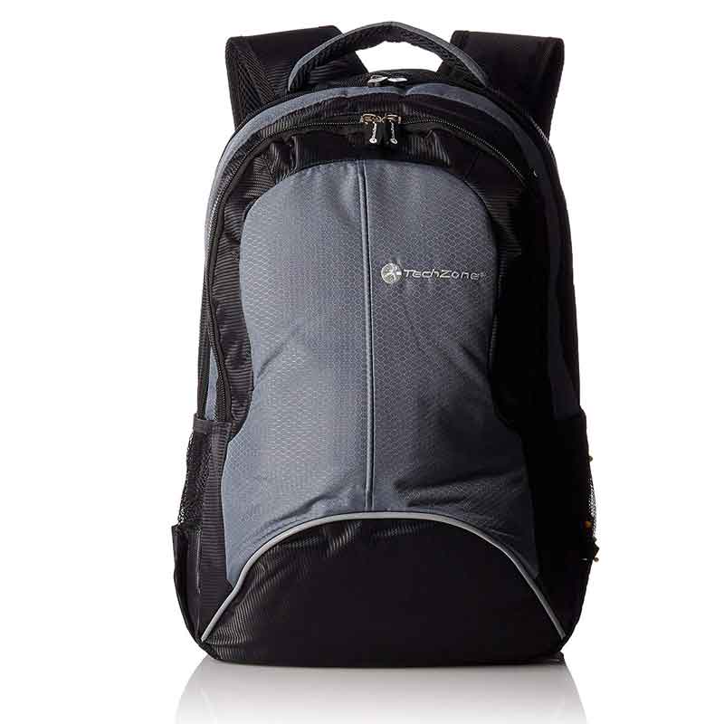 Mochila TECHZONE Backpack SPORT Negra/Gris TZBTS10BLK
