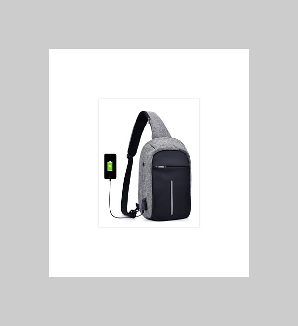 Mariconeras De Hombre / Hombro - Pechera Con Salida Usb Anti Robo