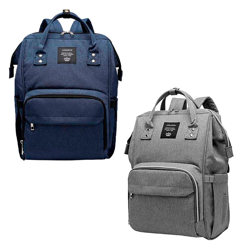 Mochila Pañalera Moderna Multiusos Amplia