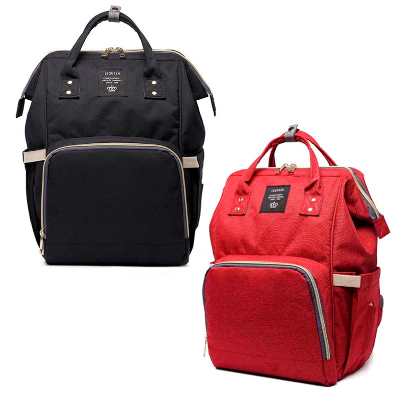 Mochila Pañalera Moderna Multiusos Amplia