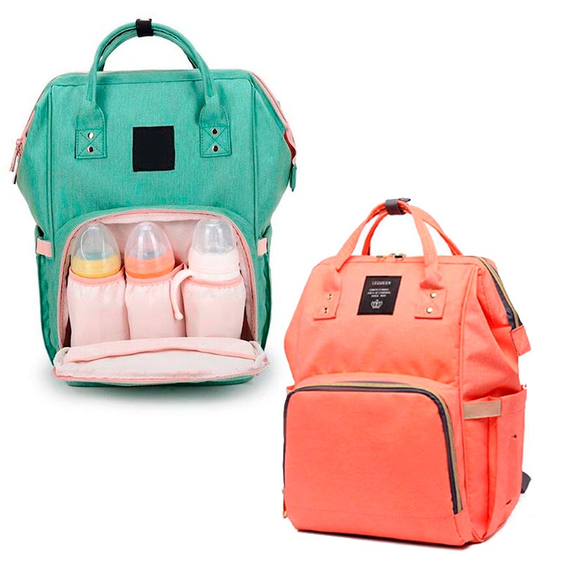Mochila Pañalera Moderna Multiusos Amplia