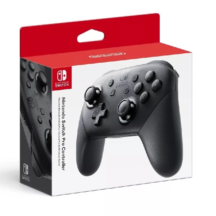 Control Nintendo Switch Pro Gris Inalambrico Nuevo