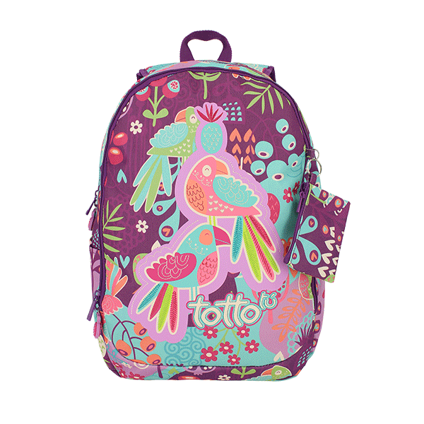Mochila Alondra Color Tropicalita Totto