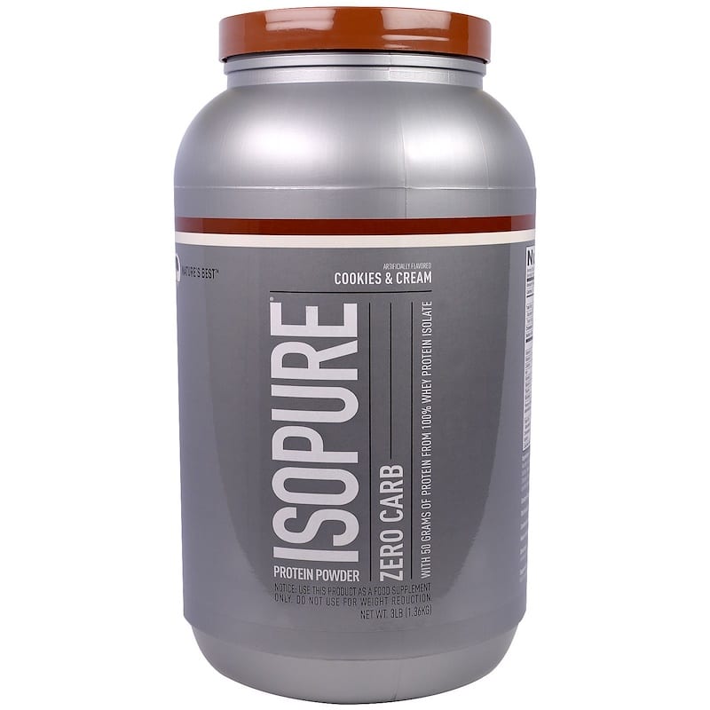 Proteina Isopure Zero Carb 3 Lb 44 Servicios Cookies