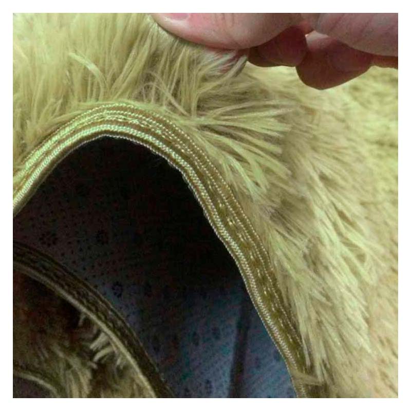 Tapete para Sala Tipo Shag 200x160cm Pelo Largo Y Suave Calidad