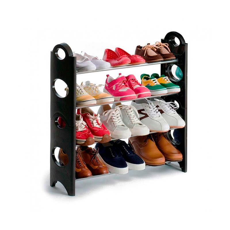 Zapatera Organizador De Zapatos 4 Niveles Para 12 Pares