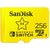 Memoria Micro SD 256GB Sandisk Nintendo Switch Oficial SDSQXAO-256G-GNCZN 