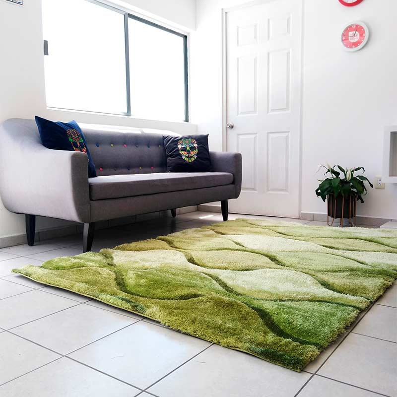 Tapete para Sala ultra suave PREMIUM 2.30x1.80 m Pelo Largo para hogar