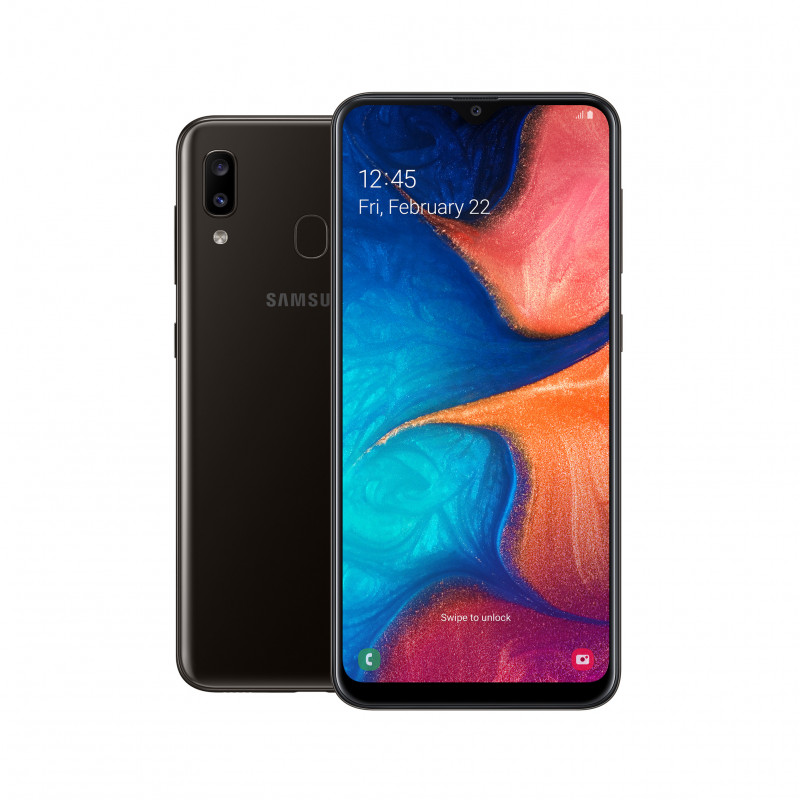 SAMSUNG GALAXY A20 32GB NEGRO NACIONAL 