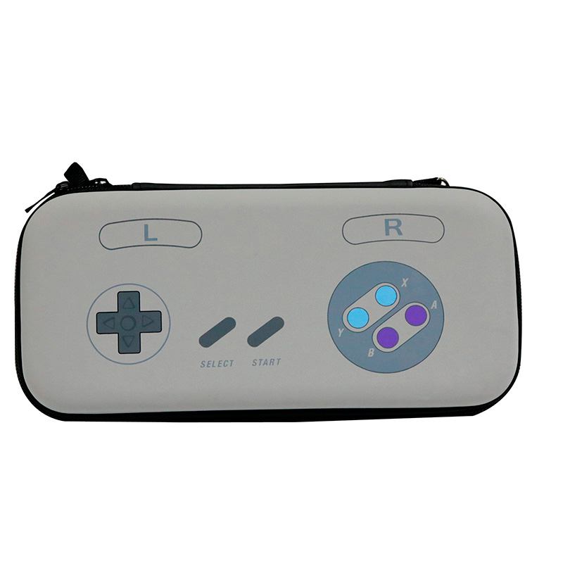 Funda Mica Carcasa Select Start Nintendo Switch Nes Gris