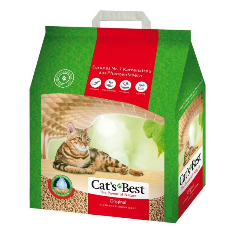 Arena Para Gatos Cats Best 8.6 Kg 20 Litros Biodegradable