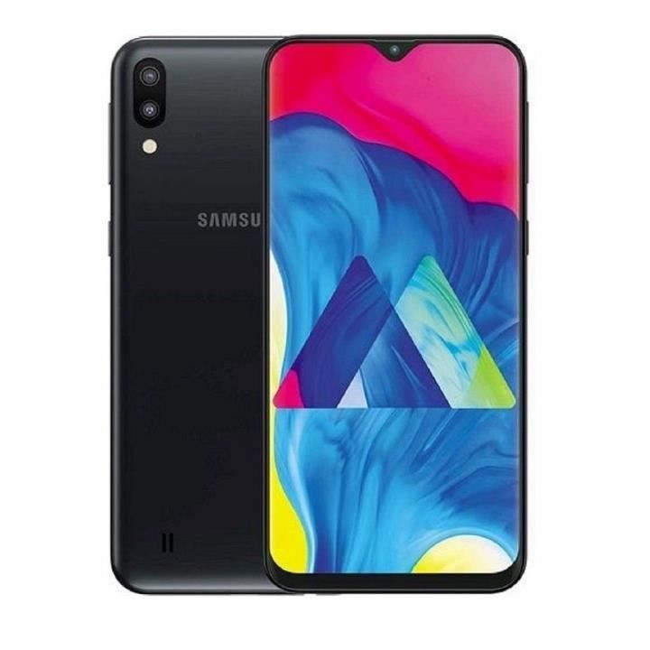 Celular Samsung M10 Dual Sim 32GB + 3GB RAM 13MP + 5MP Desbloqueado NEGRO