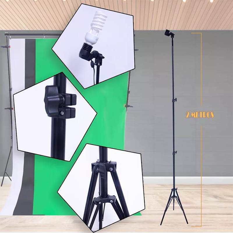 Estudio Fotografico Kit Fotografia Profesional Sombrillas Set Foto Softbox