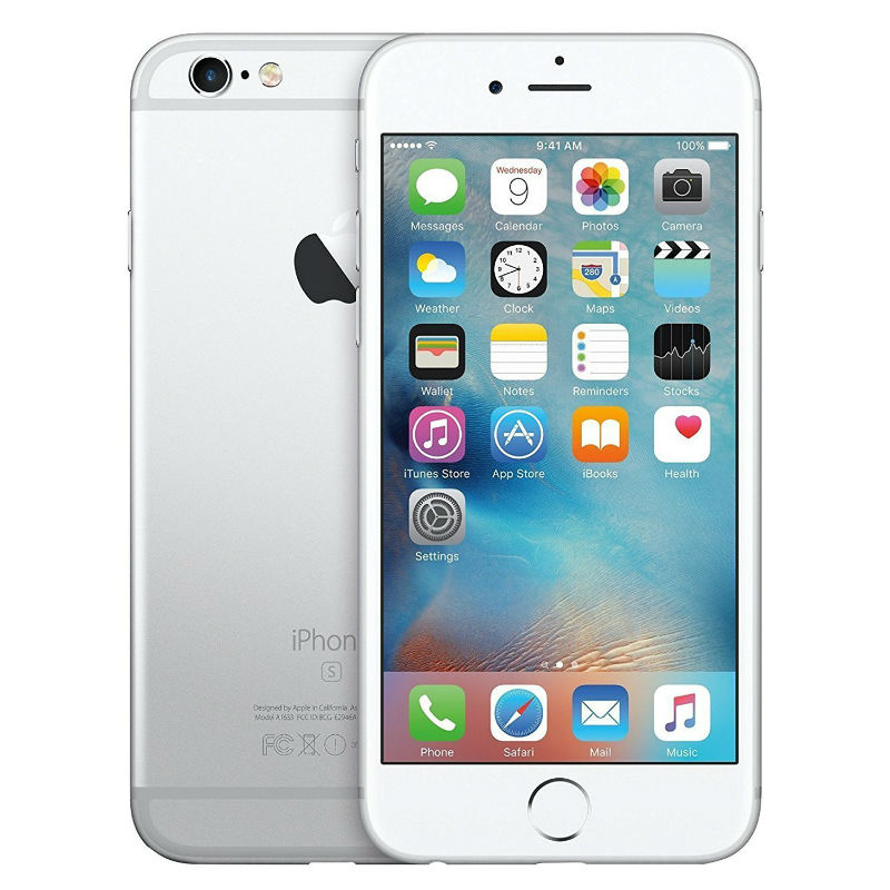 Apple iPhone 6 Silver  64 GB (Renewed)