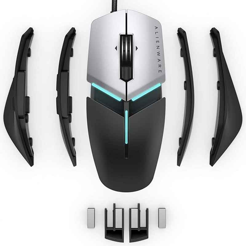 Mouse Gamer DELL Alienware Elite AW959 12000 Dpi RGB USB AW959-BK 