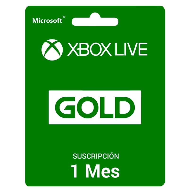 Xbox Live Gold Microsoft Tarjeta De Suscirpcion Esd 33R-00003