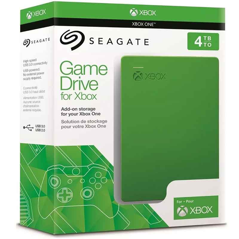 Disco Duro Externo 4TB SEAGATE Xbox Series X S STEA4000402 
