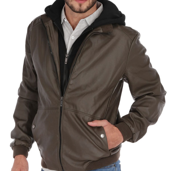 Chamarra Casual Generra Con Capucha Desmontable Para Hombre 928426