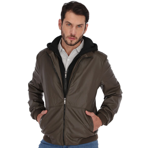 Chamarra Casual Generra Con Capucha Desmontable Para Hombre 928426