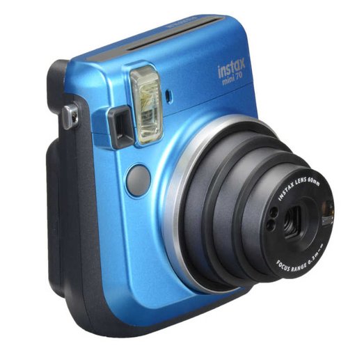 Cámara Instantánea Fujifilm Instax Mini 70 Azul -Producto reacondicionado- 
