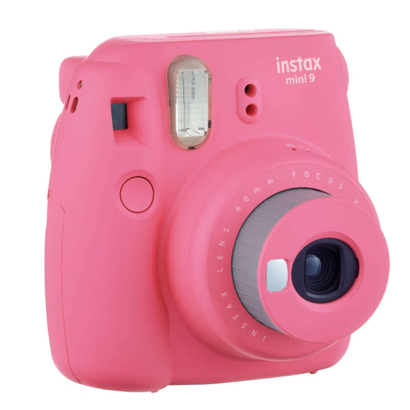 Cámara Instantánea Fujifilm Instax Mini 9 Rosa Flamingo -Producto reacondicionado- 