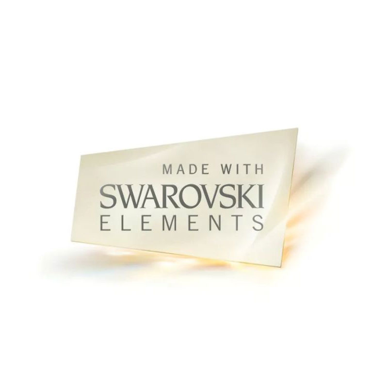 ARETES Select store con Swarovski crystals, tamaño GDE , color MORADO