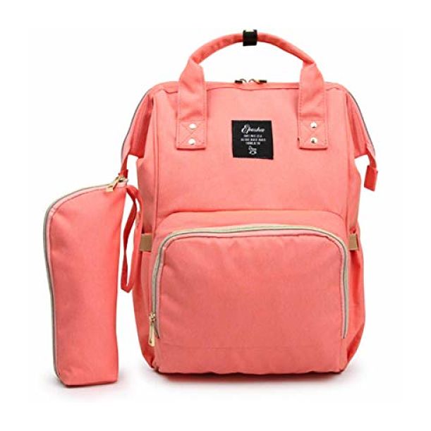 Pañalera Mochila Moderna Mas cosmetiquera mismo modelo color y diseño