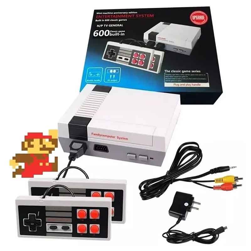 Consola Mini NES Retro 620 Juegos Clasicos 2 Mandos 