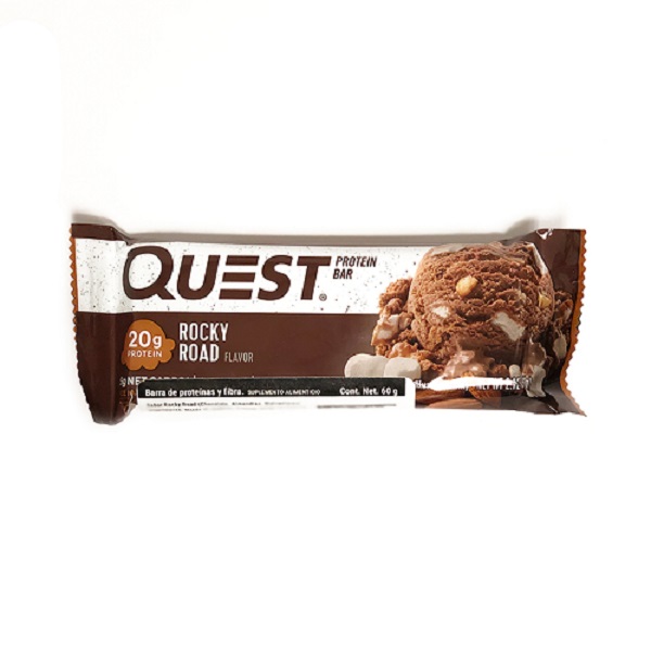 Barra de Proteína Quest Nutrition Sabor Galleta de Chocolate, Almendra y Malvavisco