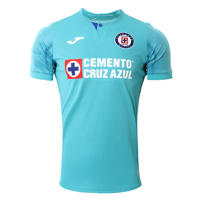 Jersey Joma Cruz Azul Alternativo Turquesa 2020 Original