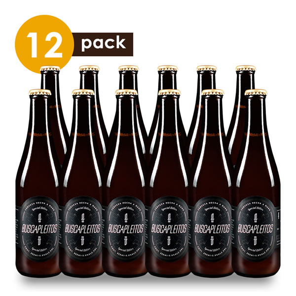 Cerveza Artesanal Buscapleitos Special Bitter Cervexxa Beerpack 12