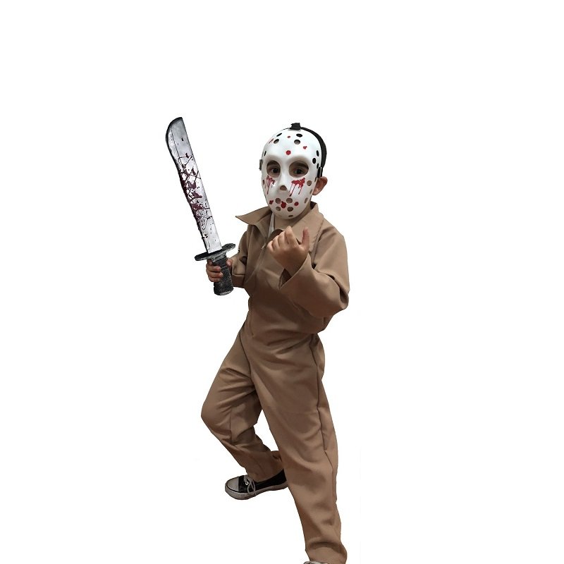 Disfraz de Halloween Zombie Hockey Killer Muerte Niño - DISFRACES TuDi