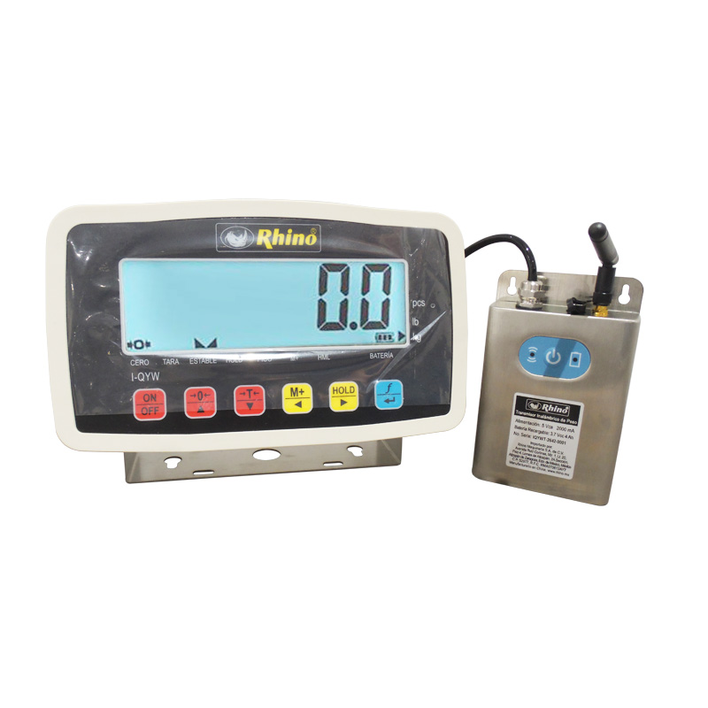 Indicador Para Bascula inalambrico con 50 M de alcance I-QYW Rhino