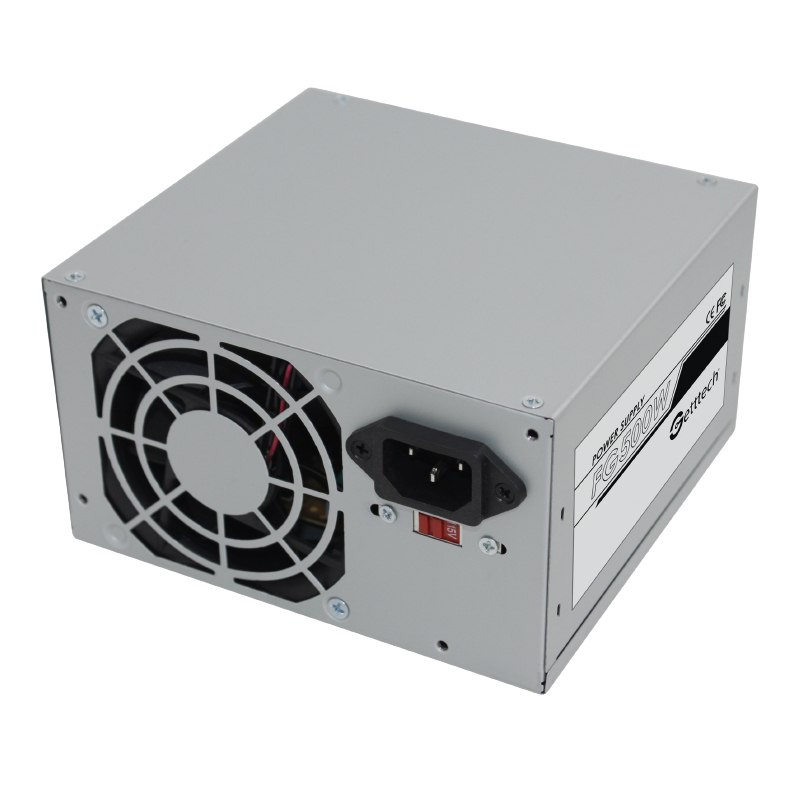 FUENTE DE PODER GETTECH FQ500WBX, 500W, ATX, 12v, 20+4 PIN