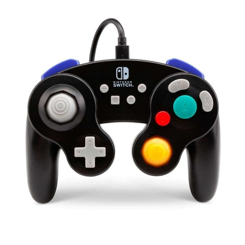 Control Estilo Gamecube Nintendo Switch Black