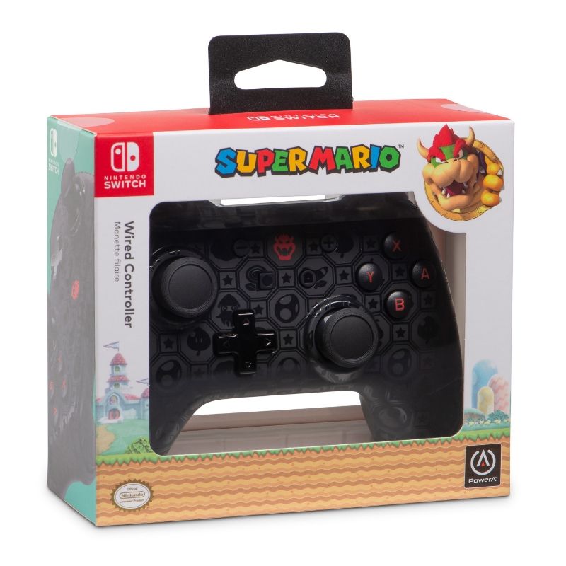 Control Alámbrico Bowser Nintendo Switch