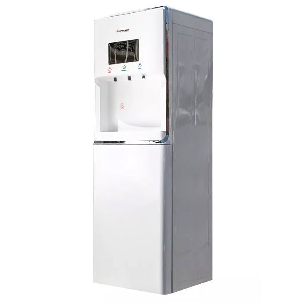 Despachador de agua Hypermark  con 3 llaves de agua fría, caliente y templada color blanco modelo HM0031W