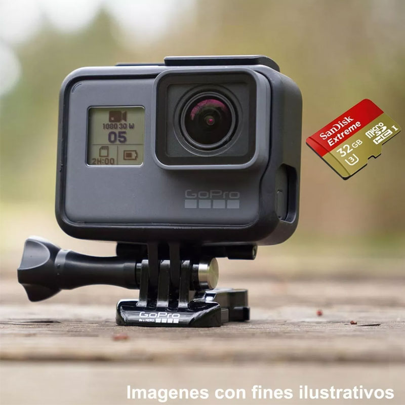 Memoria Micro SD 64GB SANDISK Graba 4k Full Hd Go Pro Dron