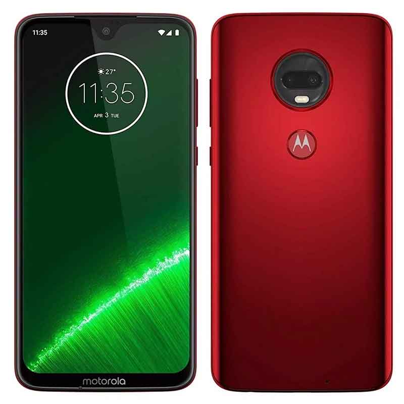 Celular MOTOROLA Moto G7 Plus 4Gb 64GB Octa Core Android 9.0 Rojo