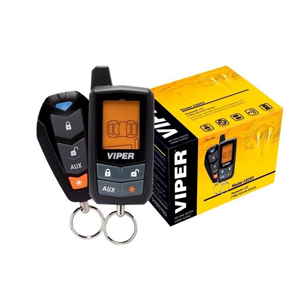 Alarma Viper Seguridad 3306v Control Pantalla 2 Vias New