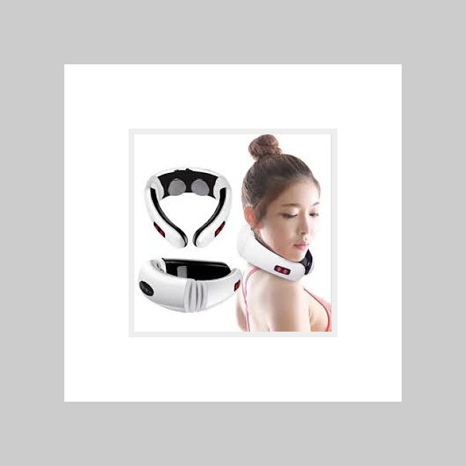 Masajeador Cervical Electro Estimulador Cuello Fisioterapia