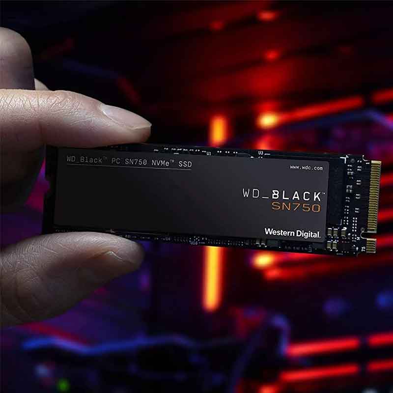 Unidad de Estado Solido SSD M.2 2TB Western Digital Black PCIe Gen 3 WDS200T3X0C 