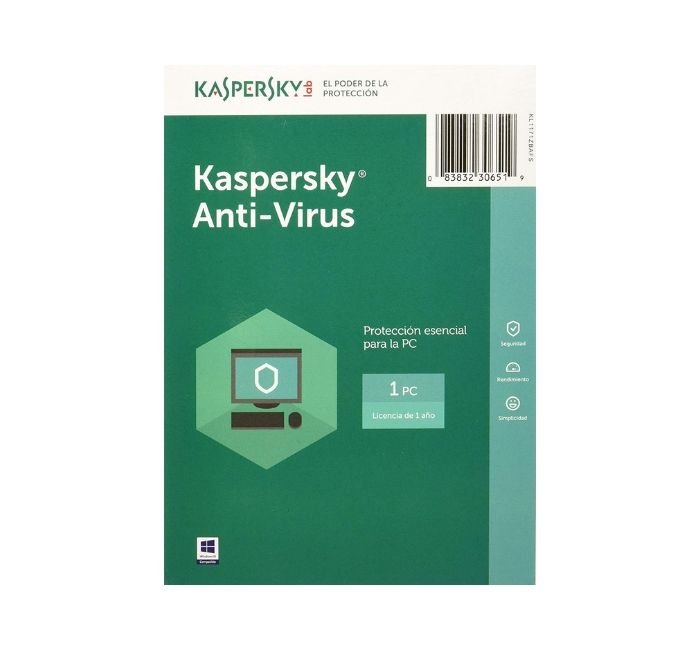 Kaspersky Anti-Virus 2019 1 usuario, 1 año