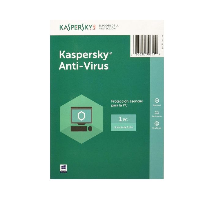 Kaspersky Anti-Virus 2019 1 usuario, 1 año