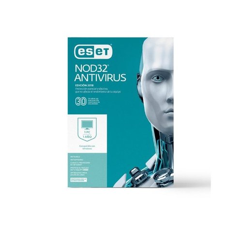 Eset Nod32 Antivirus 2019, 1 Usuario, 1 Año