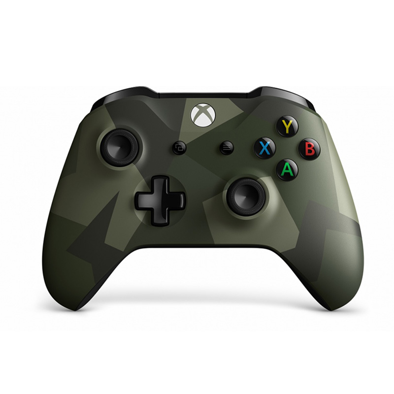 Control Microsoft WL3-00095 Xbox One Ed. Especial Armed Forces-Verde