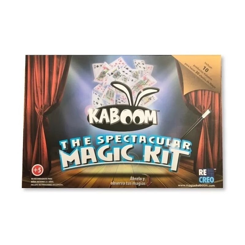 Set De Magia The Spectacular Magic Kit Niños Magias Kaboom