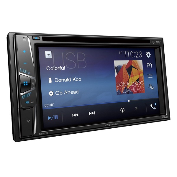 Pantalla Pioneer Avh-G215Bt Dvd Usb Bluetooth 2 Din 2019 Rgb