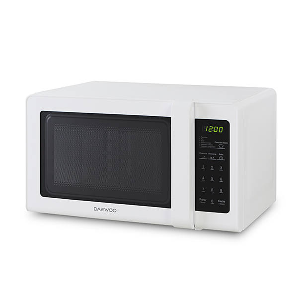 Horno de microondas Daewoo de 0.7 pies cúbicos color blanco KOR-662W