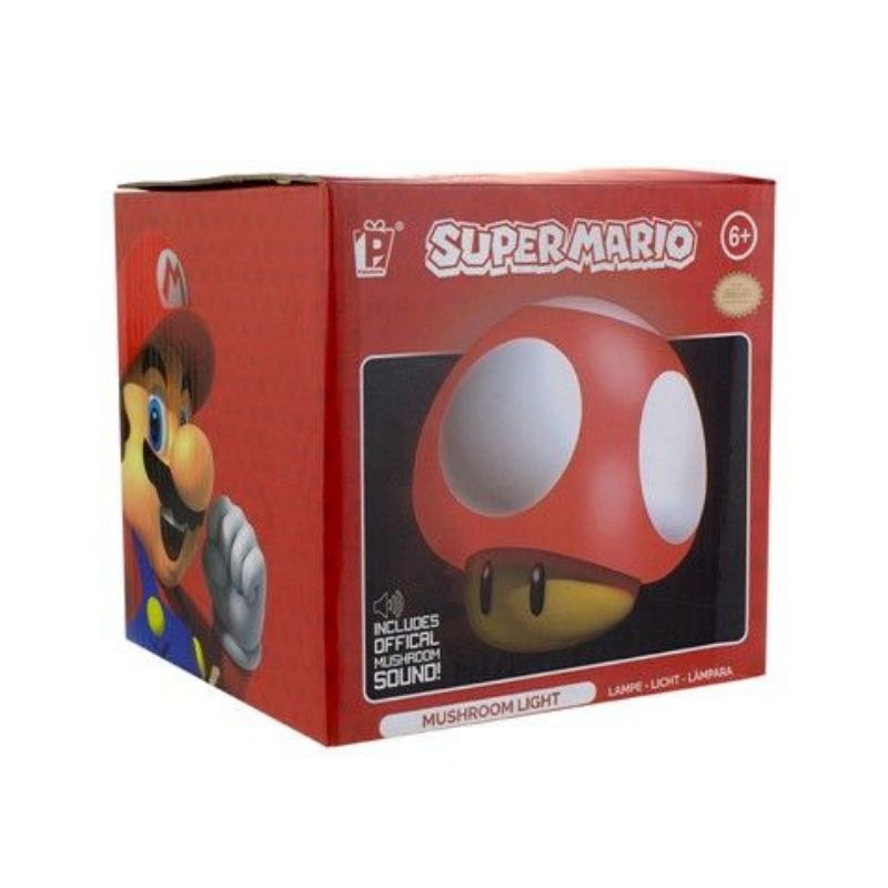 Lampara 3D Super Mario Honguito